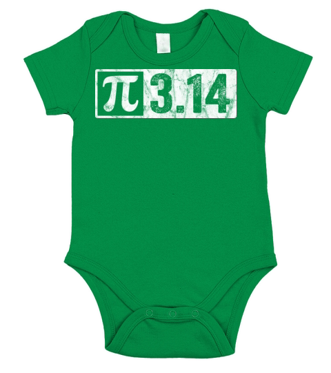Happy PI Day 2022 Math Lover Mathematics Vintage Short Sleeve Baby One-Piece