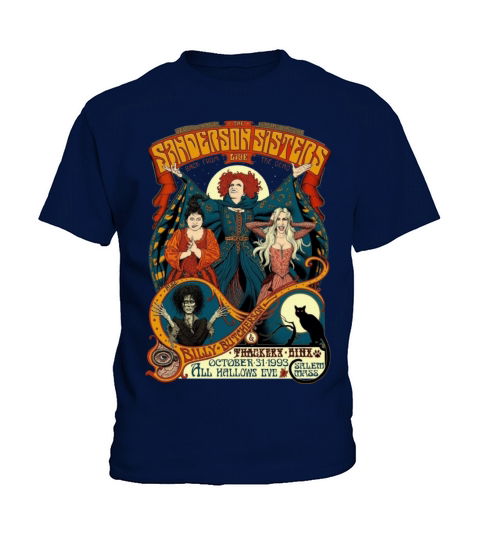 Sanderson Sisters Vintage Tour shirt Kids T-Shirt