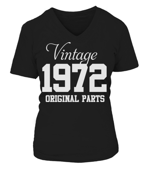 Vintage 1972 Women's V-Neck T-shirt