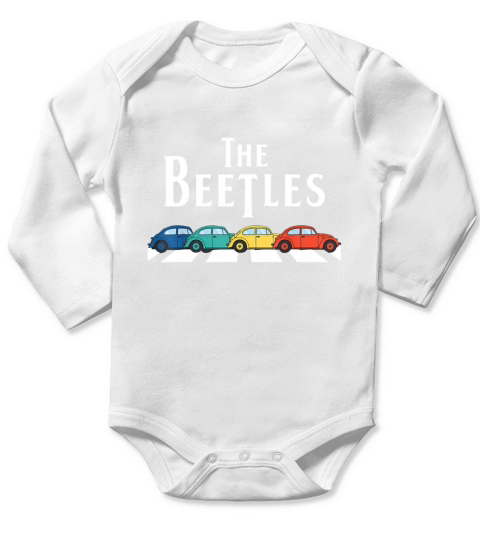 Classic Vintage Buggy Car The Beetles Old Bugs Lover - Unisex Long Sleeve Long Sleeve Baby One-Piece
