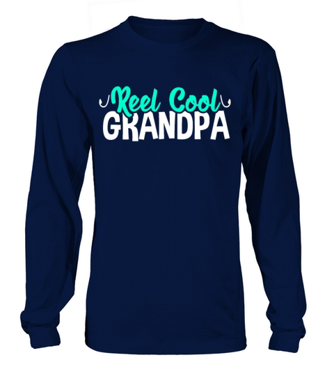 Reel Cool Grandpa Funny Fishing Fisherman Women's Long Sleeve