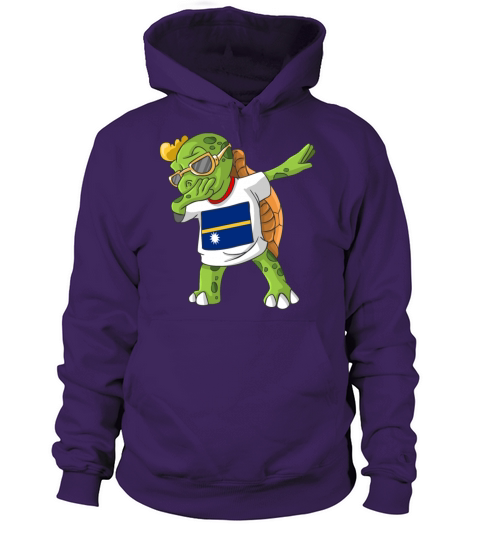 Nauru Dabbing Turtle Women's Hoodie