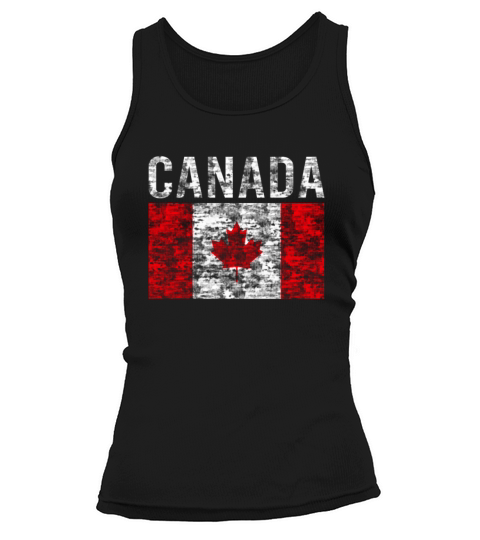 Canada flag vintage Women's Tank Top