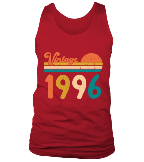 Vintage 1996 Limited Edition Birthday gifts Men's Tank Top