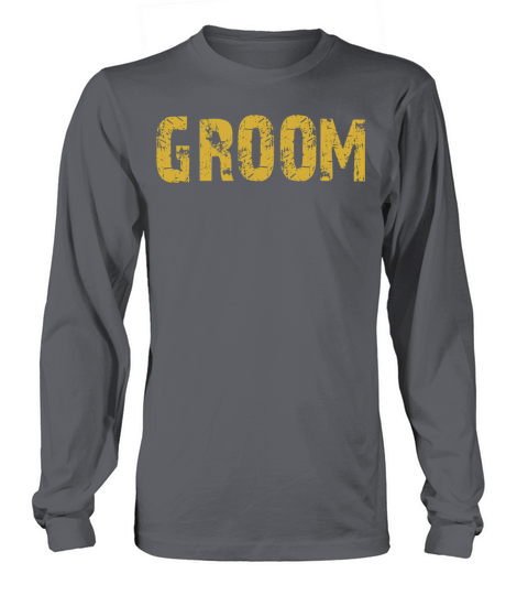 Groom Vintage Bold Pairs W Bride And Bridal Crew T Women's Long Sleeve