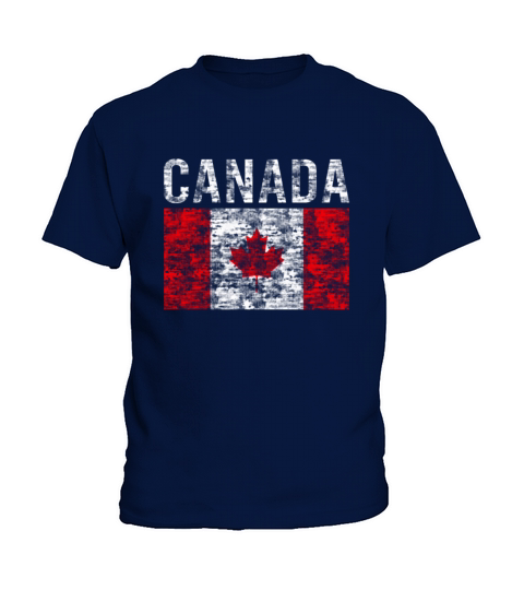 Canada flag vintage Kids T-Shirt