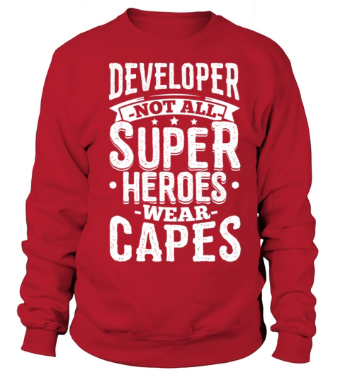 Funny Developer Programmer Shirt Superheroes Women's Sweatshirt