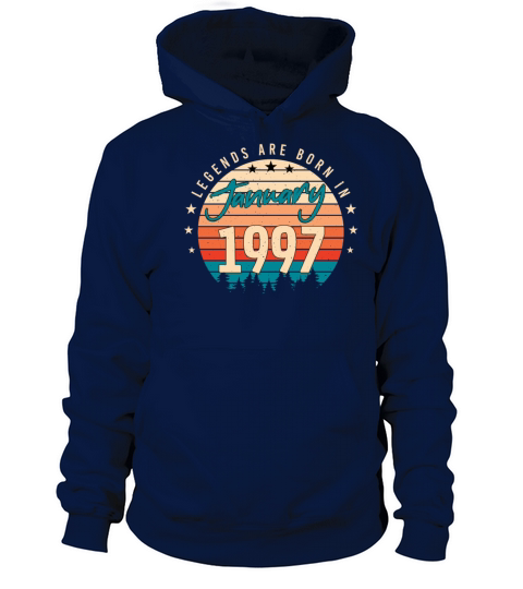 1997 In January Vintage Legend Women's Hoodie