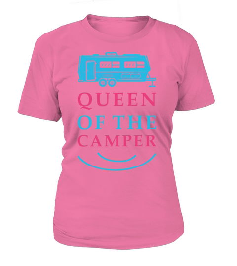 Queen of the RV - Camping Camper Vacation Gift Women's T-Shirt