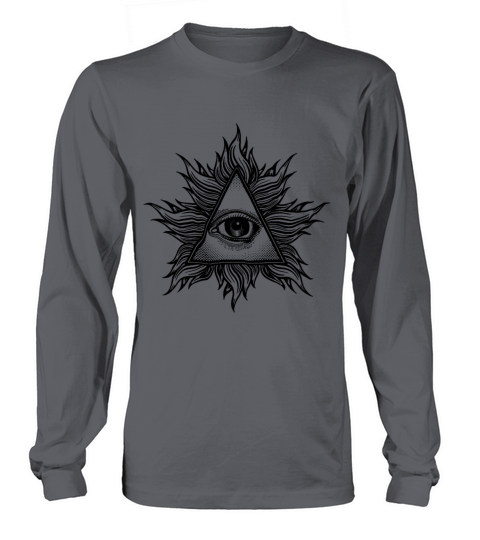Illuminati Eye of Providence Conspiracy Theory Lon Women's Long Sleeve