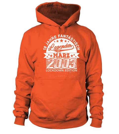 18th Birthday 18 Years Born In 2003 March Vintage Women's Hoodie