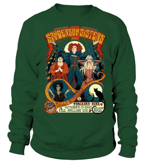 Sanderson Sisters Vintage Tour shirt Men's Sweatshirt