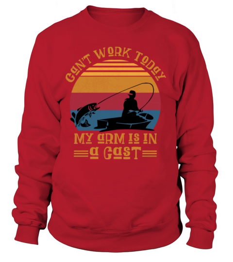 cant work today my arm is in a cast Women's Sweatshirt