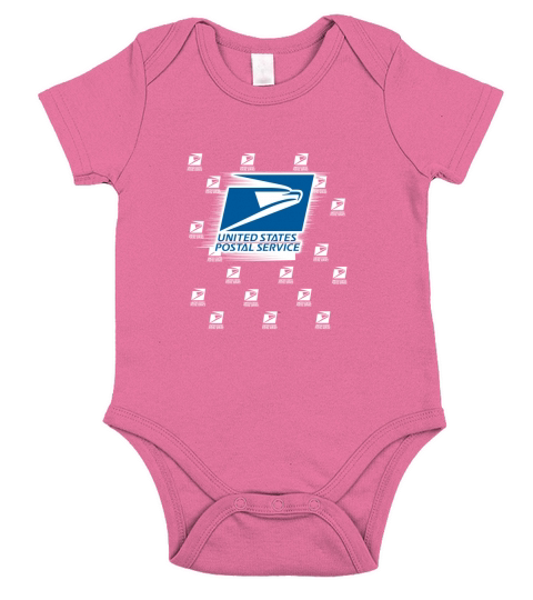 United States Postal Service Logo USPS shirth Short Sleeve Baby One-Piece