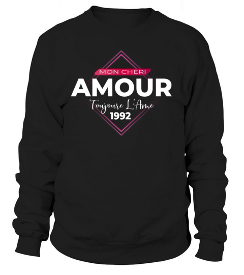 Mon Cherie Amour Toujours LAme 1992 Romantic Vale Women's Sweatshirt