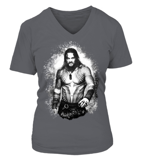 Aquaman Movie Aquaman Ready to Fight Women's V-Neck T-shirt