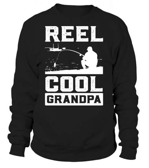 Reel Cool Grandpa Fishing Fisher Women's Sweatshirt