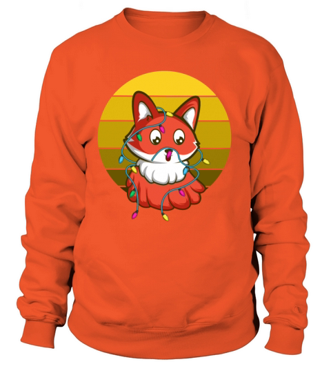 Fox Lights Friend of Animals Gift Women's Sweatshirt