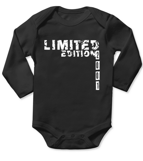 Limited Edition 2001 Birthday Boy Girl Long Sleeve Baby One-Piece
