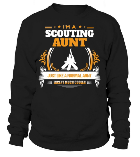Scouting Aunt Shirt Gift Idea Women's Sweatshirt