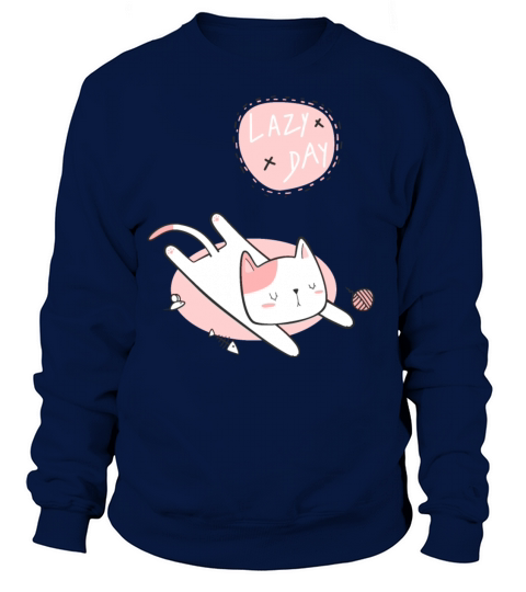Lazy Day cat Women's Sweatshirt