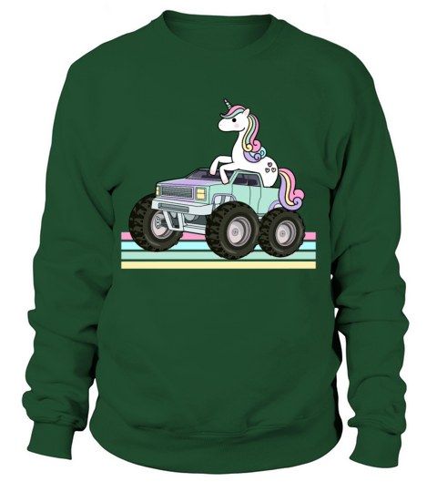 Retro Vintage Monster Truck Men's Sweatshirt