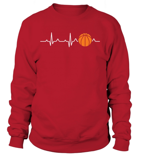 Basketball Heartbeat Women's Sweatshirt