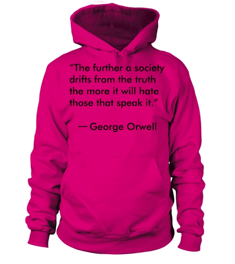 Truth quote by George Orwell Women's Hoodie