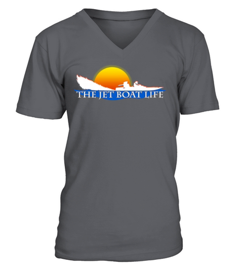The Jet Boat Life V-Neck T-shirt