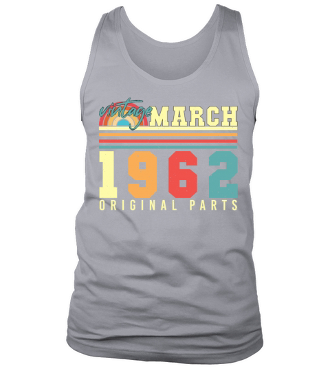 1962 March Vintage Original Tank Top Unisex