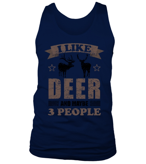 Deer Forest Animal Lovers Quote Gift Tank Top Unisex