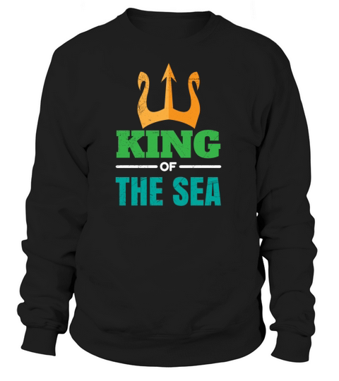 Poseidon King of the Sea Gift Idea Women's Sweatshirt