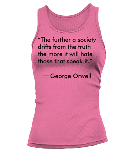 Truth quote by George Orwell Women's Tank Top
