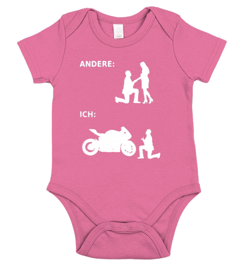 Motorrad Motorradfahrer geschenk Short Sleeve Baby One-Piece