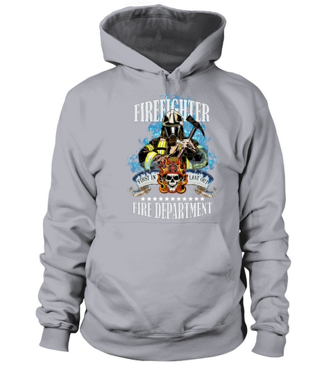 Fire Department - Firefighter - first in last out Women's Hoodie