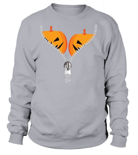 PUMPKIN BOOBS Costume Shirt Women's Sweatshirt