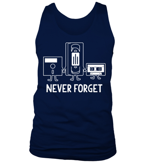 Never Forget Funny Men's Tank Top