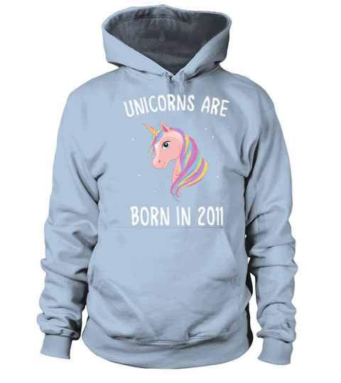 unicorns are born in 2011 Women's Hoodie