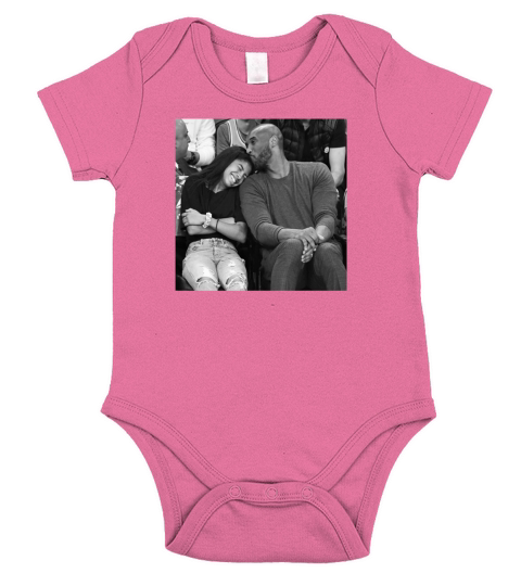 kobe and gigi Short Sleeve Baby One-Piece