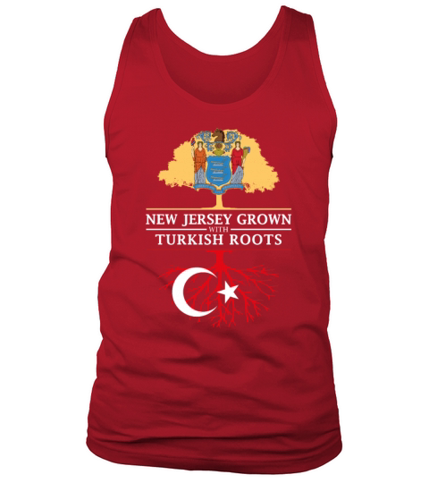 New Jersey Grown with Turkish Roots Men's Tank Top