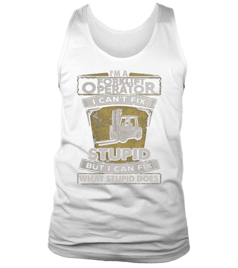 Forklift Operator Tank Top Unisex