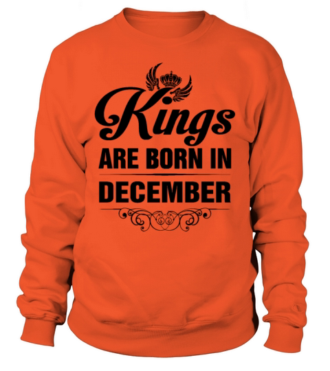 Kings are born in December Women's Sweatshirt