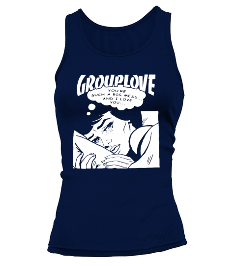 Grouplove Mens Graphic Tank top Woman