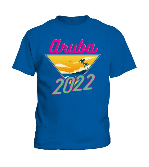 Aruba 2022 Fun Vacation Traveler Gift Kids T-Shirt