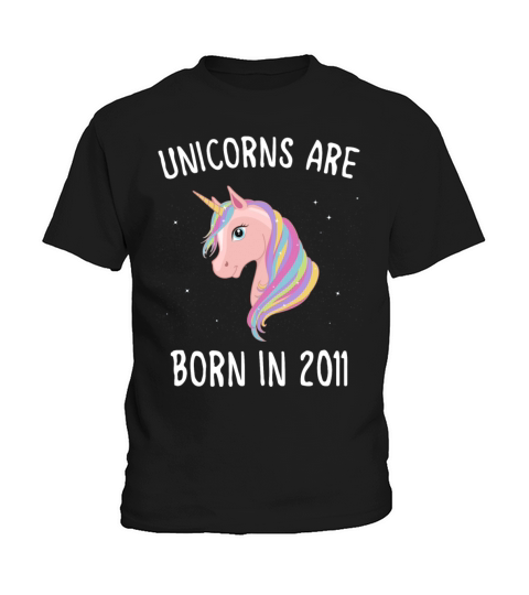 unicorns are born in 2011 Kids T-Shirt