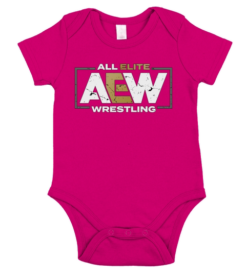 allelite aew wrestling Short Sleeve Baby One-Piece