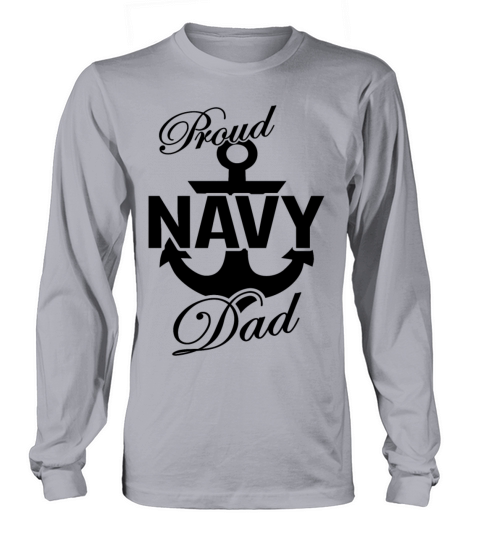 Proud US Navy Dad Women's Long Sleeve