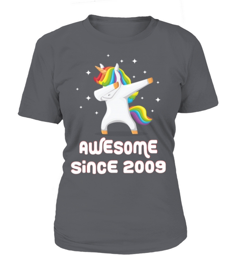 Awesome Since 2009 Dabbing Dab Unicorn Women's T-Shirt