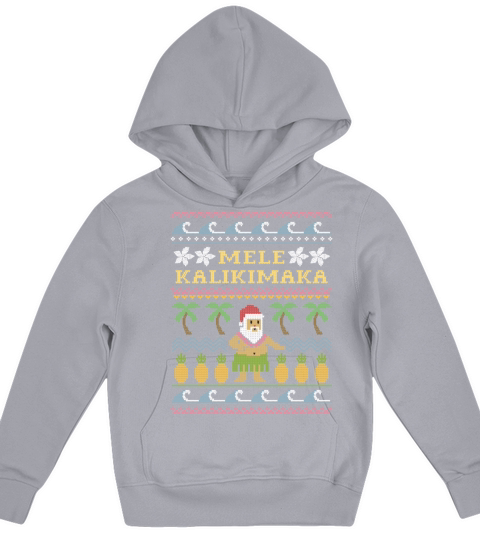 Mele Kalikimaka Christmas Kids Hoodie
