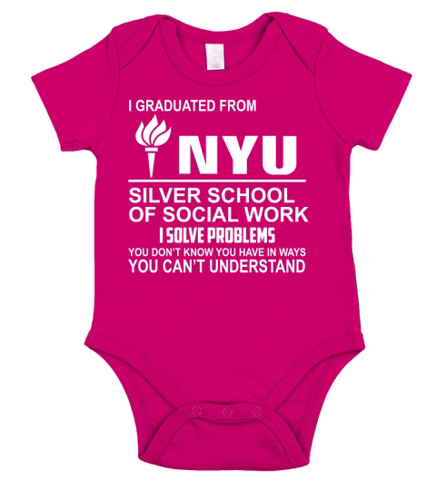 New York University School of Social Work Short Sleeve Baby One-Piece